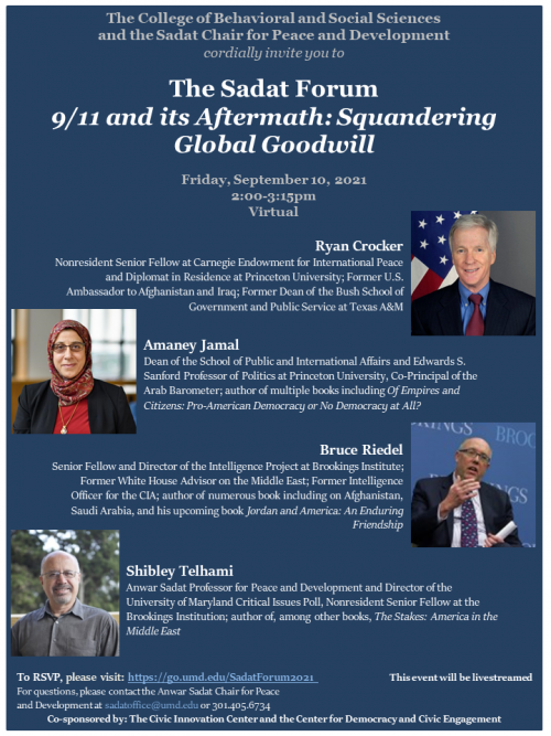 Flier for the event