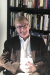 Professor Spivey in his office