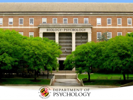 Picture of Psychology Building at the University of Maryland