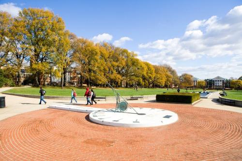 Sundial at the UMD Campus