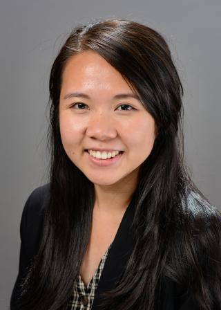 female smiling in portrait
